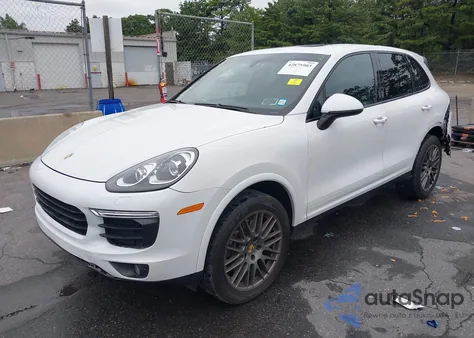 2018 Porsche Cayenne Platinum Edition z USA, uszkodzony, nr VIN WP1AA2A27JKA02734